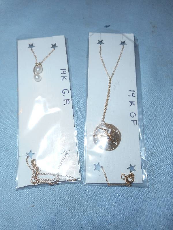 2 14 KAROT GOLD NECKLACES