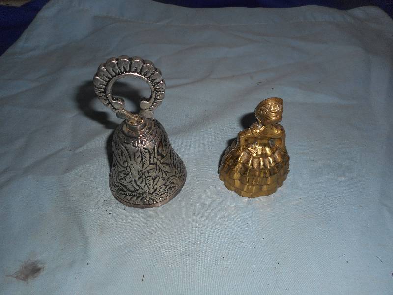 2 ANTIQUE BELLS