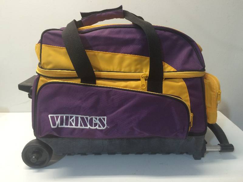 Vikings Bowling Ball And Bag