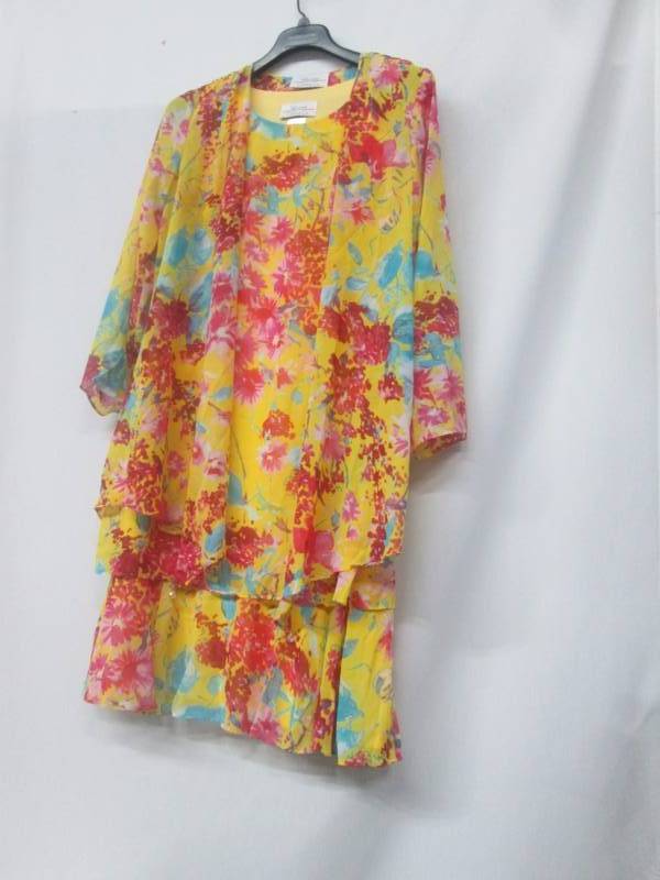 Westside 2-Pc. Georgette Jacket & Dress Set