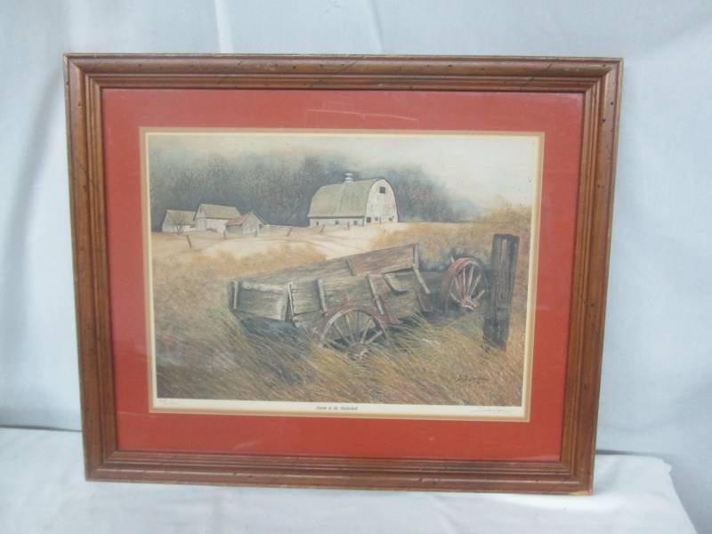 AJ Armstrong Framed Painting