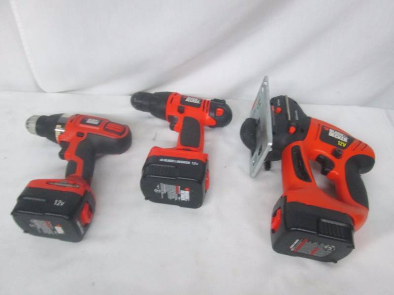 Black & Decker Drills and Saw