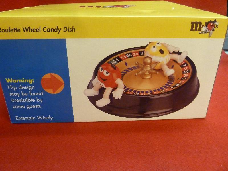 Roulette Wheel Candy Dish