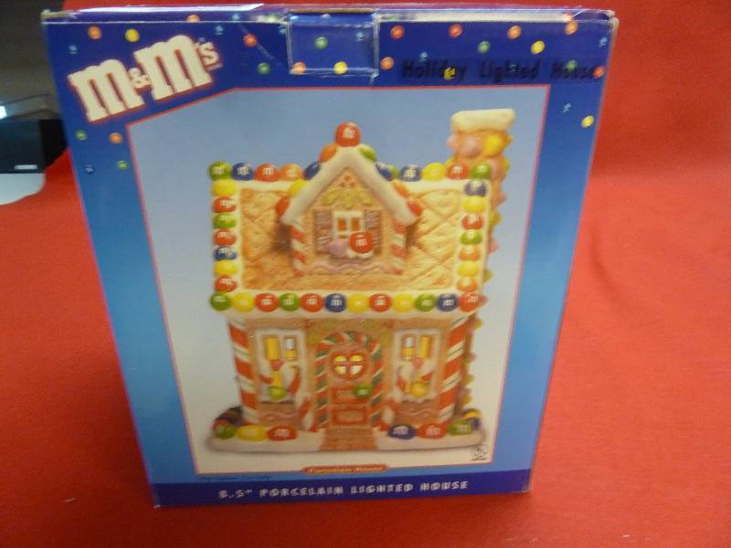 Porcelain Lighted Holiday House