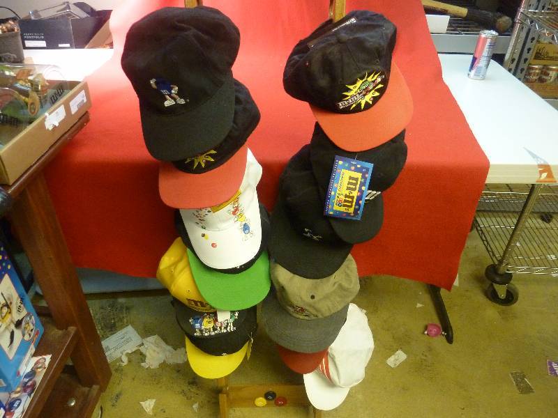 M&M Collectibles - Hat Rack and Hats