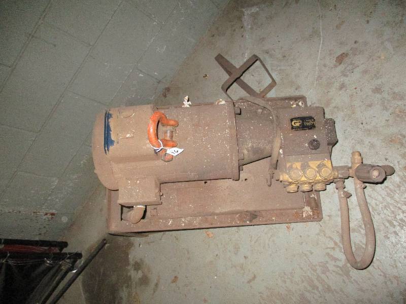 lot 96 image: GP General Pump Wall Mount Pressure Washer