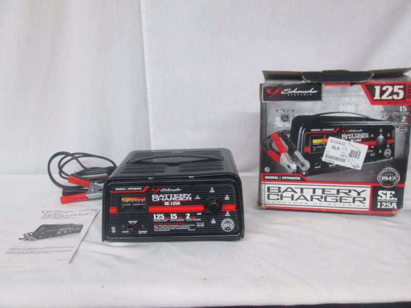 Schumacher 125152 Amp Auto Battery Charger