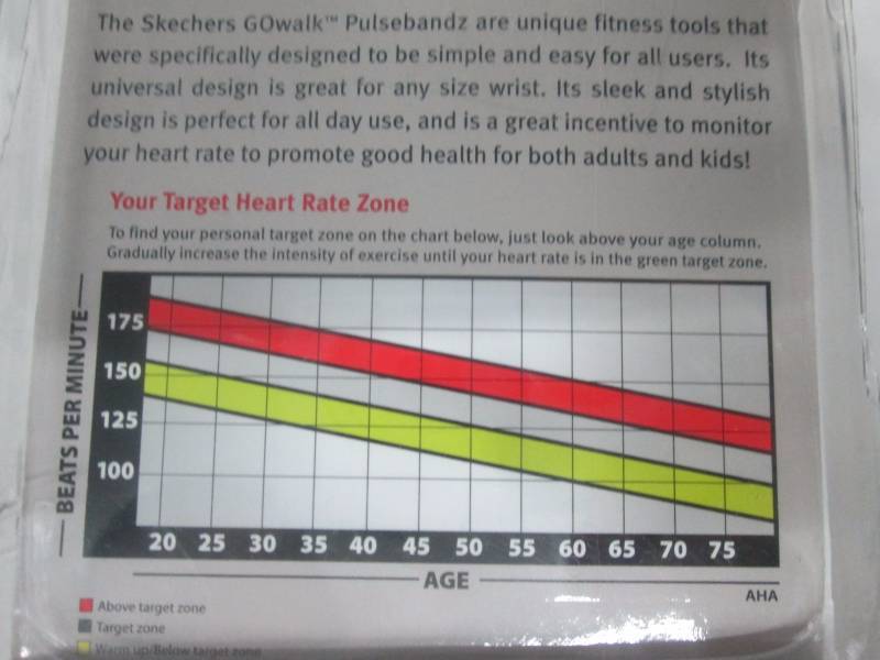 skechers go walk heart rate monitor