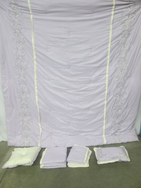 McLeland Design Fairhaven 7-pc. Embellished Comforter Set - Queen