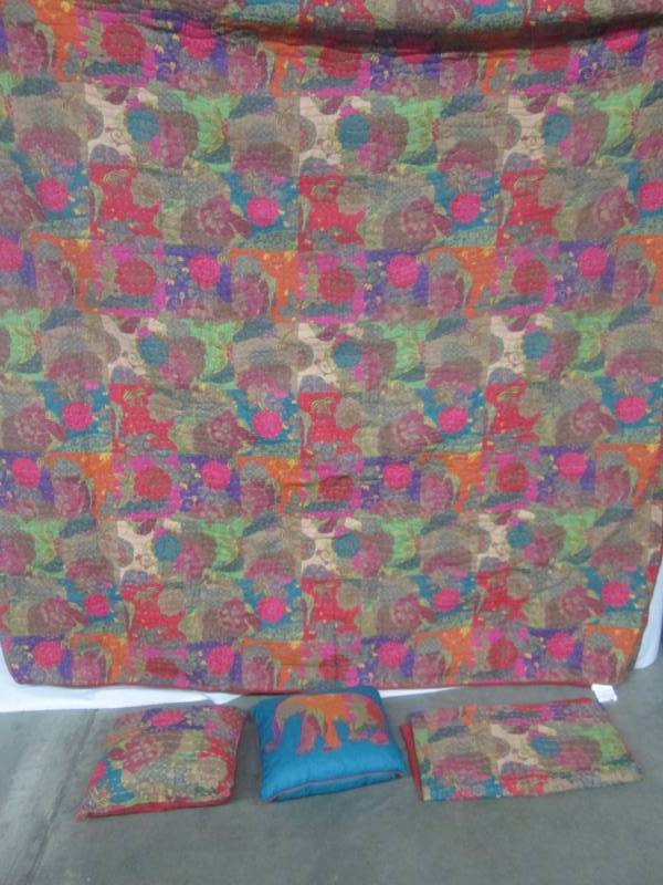 Greenland Home Jewel Quilt Set with Pillows