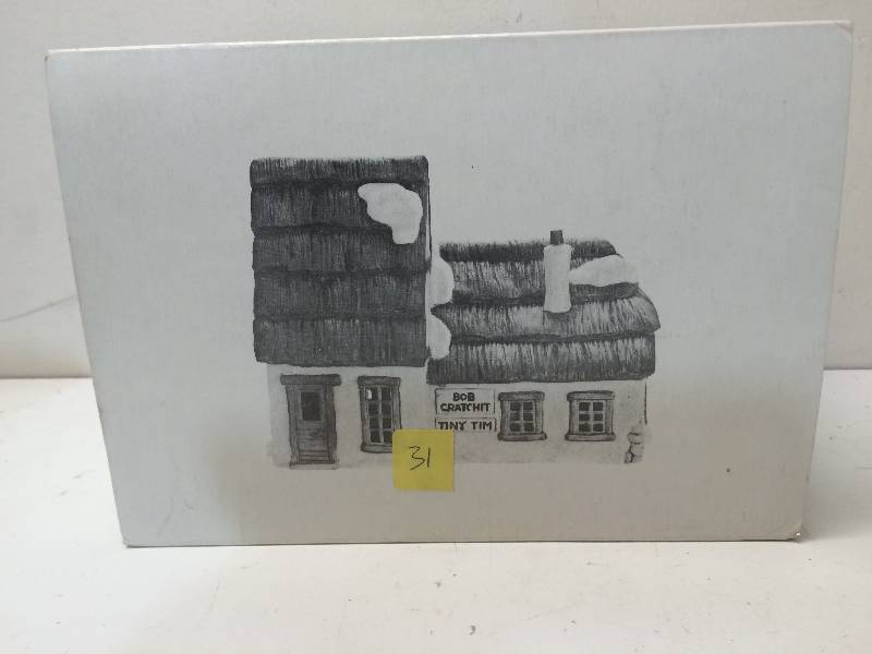 The Cottage Of Bob Cratchit And Tiny Tim