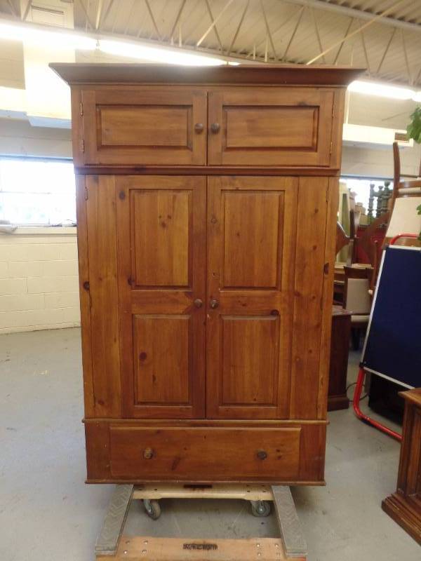 Solid Pine Armoire