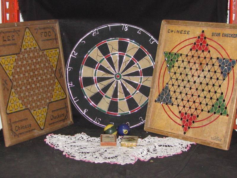 Chinese Checkers & Dart Games