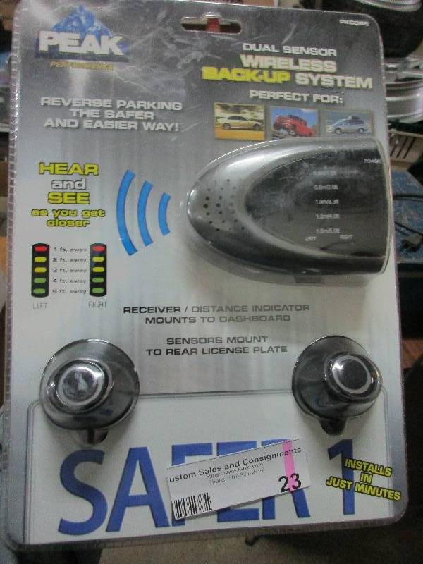 wireless back up system - new
