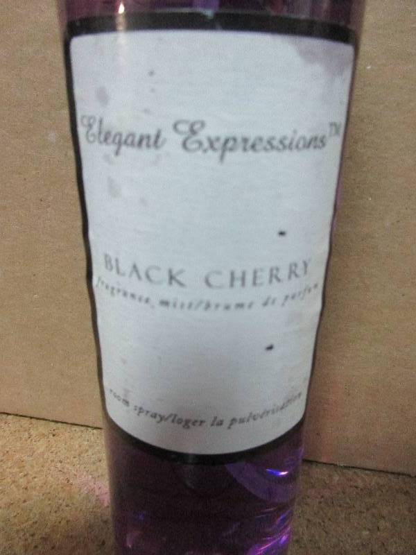 12 bottles black cherry fragrance spray