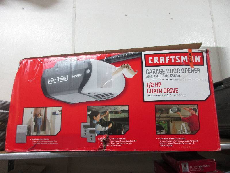 craftsman 12 hp garage door opener