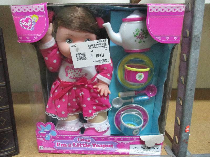 Im a little tea pot singing doll