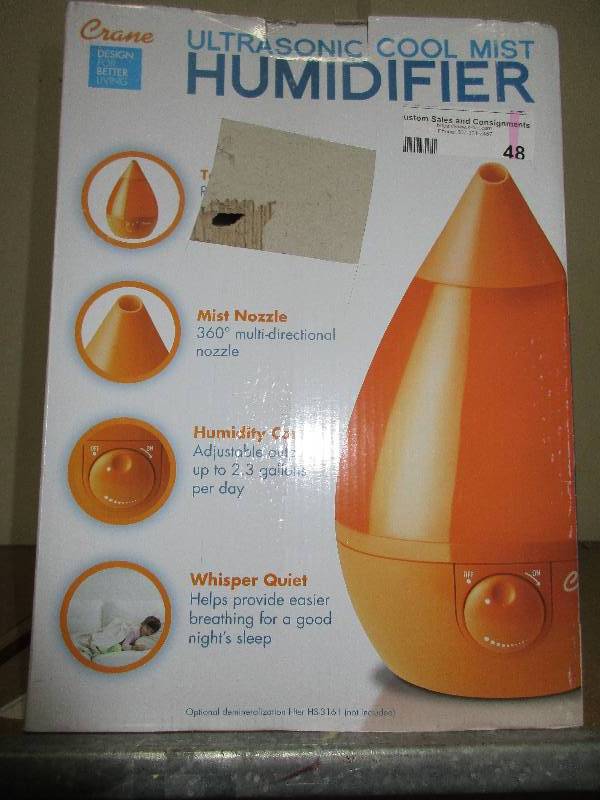crane ultra sonic cool mist humidifier