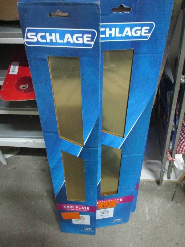 5 bronze Schillage kick plates