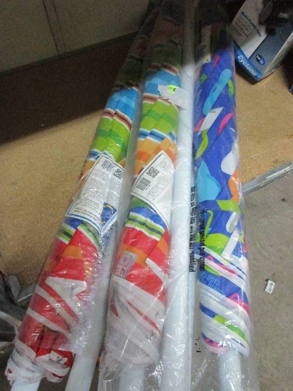 3 sun shade umbrellas