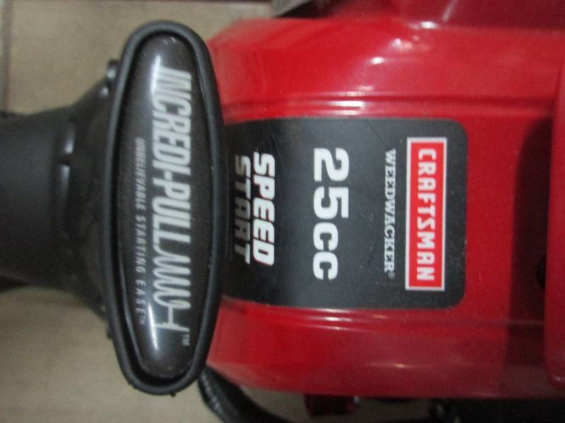 craftsman 25 cc weed whipper -red