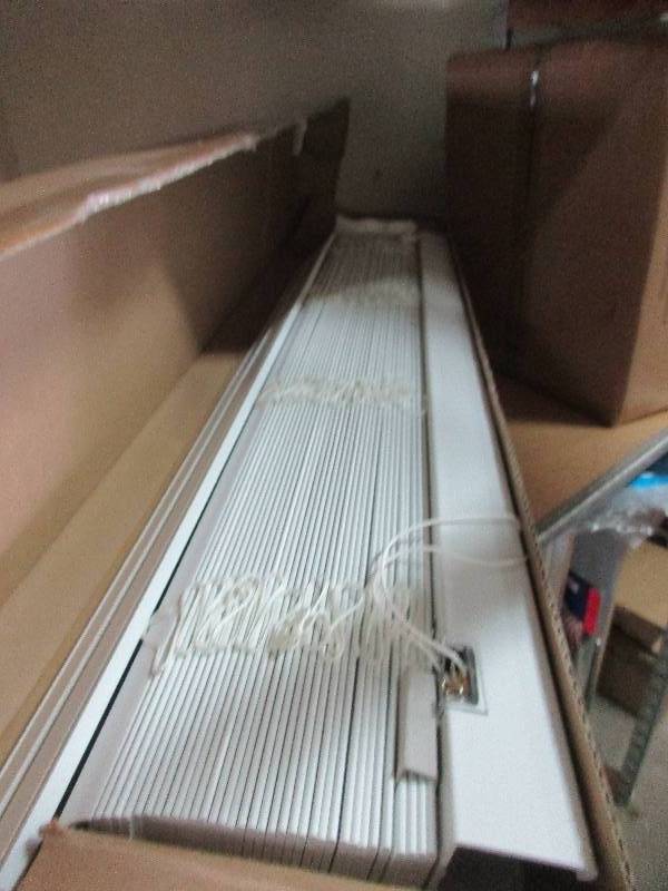 3 - 34x64 white blinds