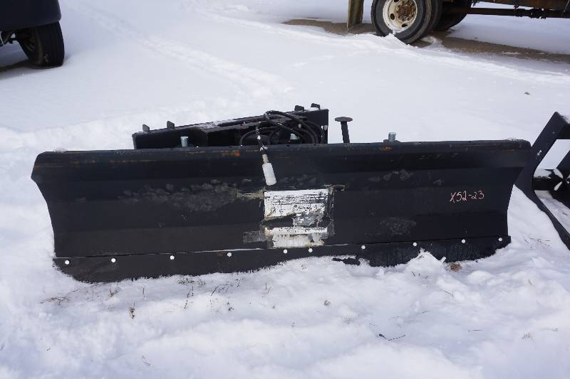 Universal Mount Bobcat Skid Loader Skid Steer 7 12 Snow Plow Attachment