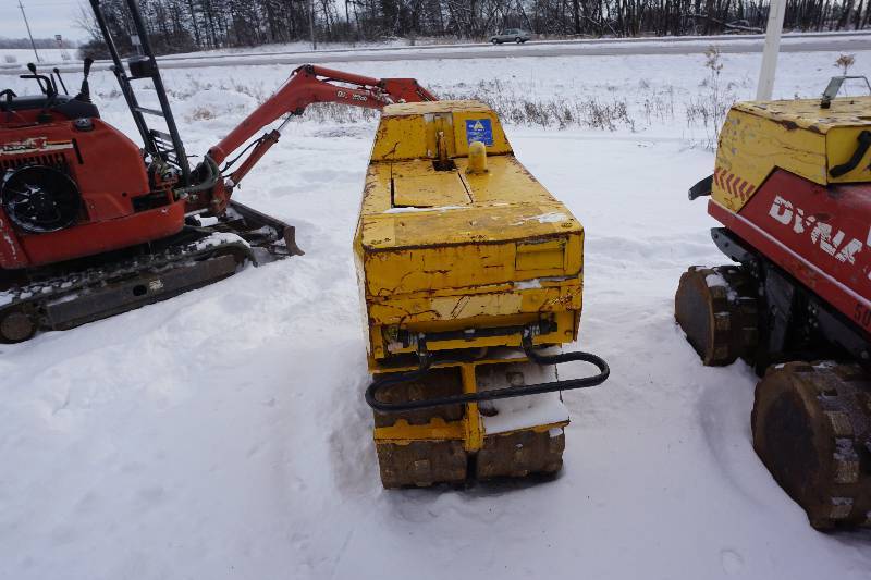 Rammax Tandem Vibratory Padfoot Trench Compactor