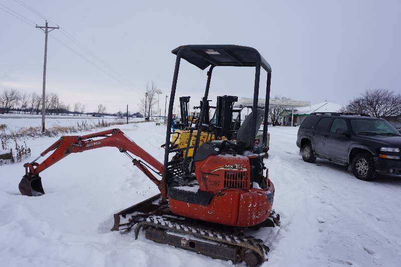 2005 Ditch Witch Model MX15 Tracked Mini Excavator West Metro Heavy Equipment,Snow Plows