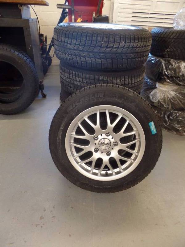 Set of 5 Tires and Rims