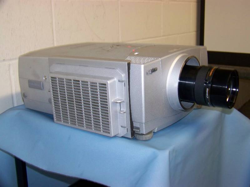 lot 14 image: Sanyo, PLC-XP57L, LCD Projector with Long Throw Lens