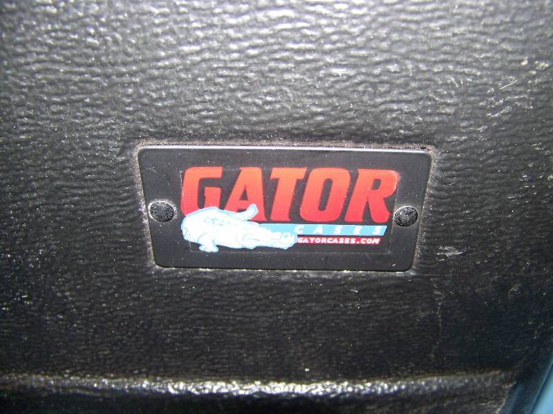 lot 51 image: Gator, Hard-Sided, Travel  Equipment Case with Rack Rails for Audio  Video Equipment  Components