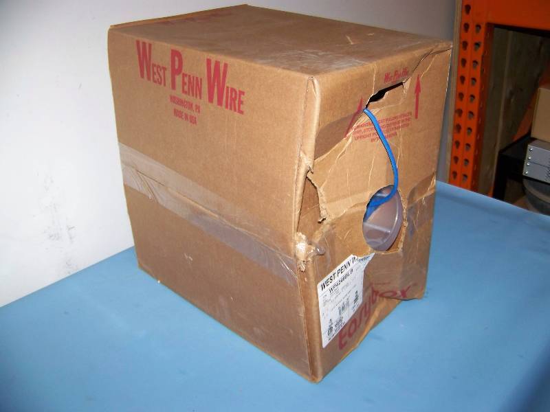 lot 48 image: (Box) West Penn Wire, WP4246BLB, 4 Pair, 24 AWG, Cable  Wire