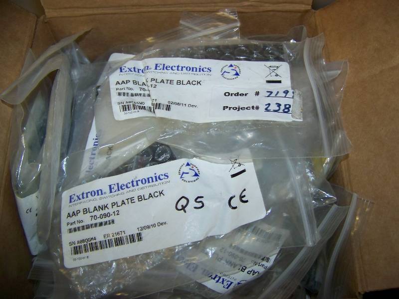 lot 43 image: Large lot of Extron Electronics items - many in Original Boxes