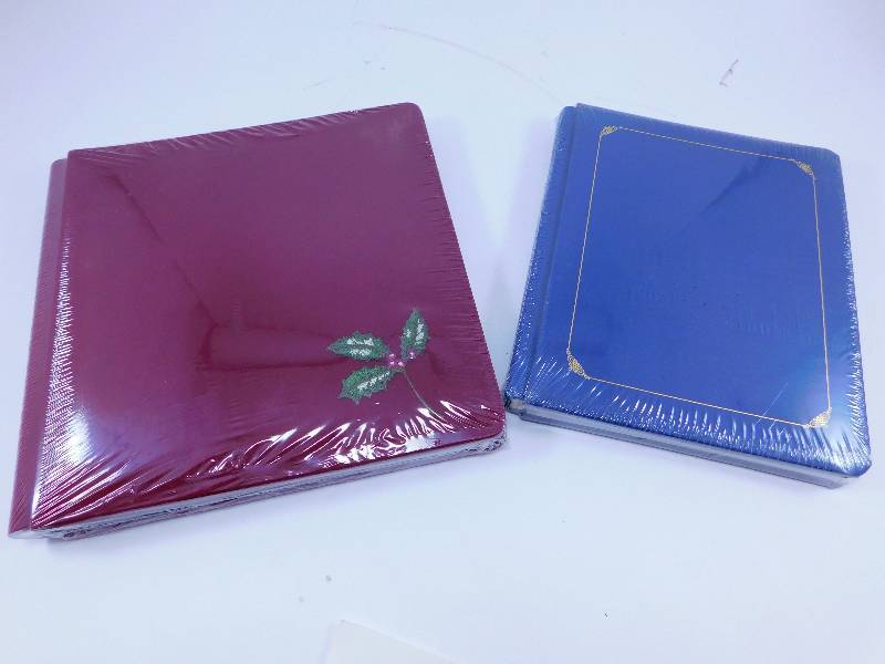 Lot of 2 Brand New Scrapbooks