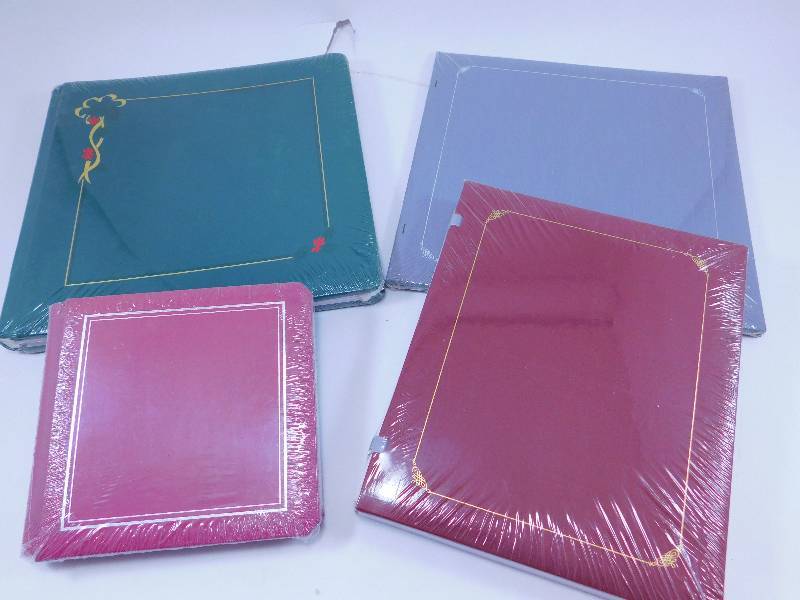 Lot of 4 Brand New Scrapbooks