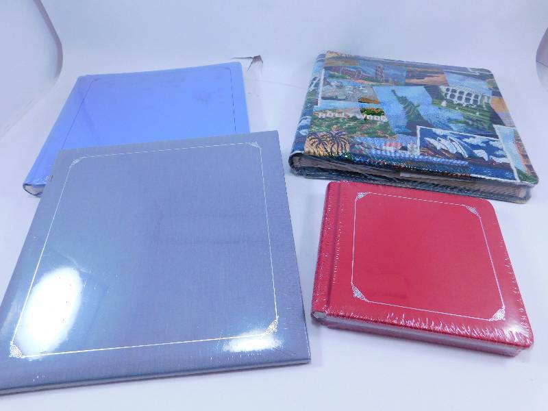 Lot of 4 Brand New Scrapbooks