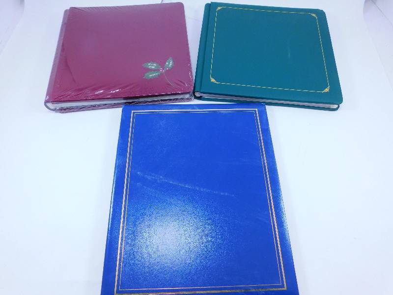 Lot of 3 Brand New Scrapbooks