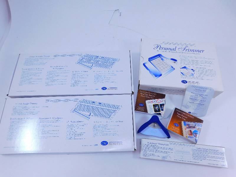 12 Straight and Decorative Paper Trimmers, Photo Trimmer, Plus More