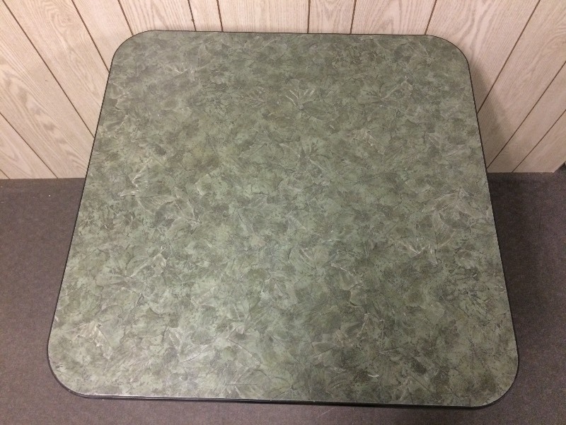 lot 29 image: CAF  KITCHEN TABLE GREEN LAMINATE TOP