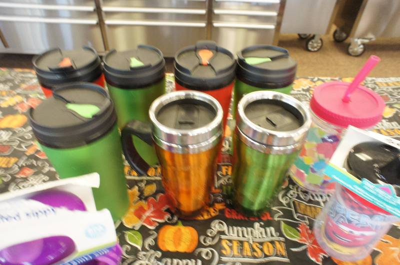 lot 45 image: Lot of 10 -New Assorted Travel Mugs and Kids Cups