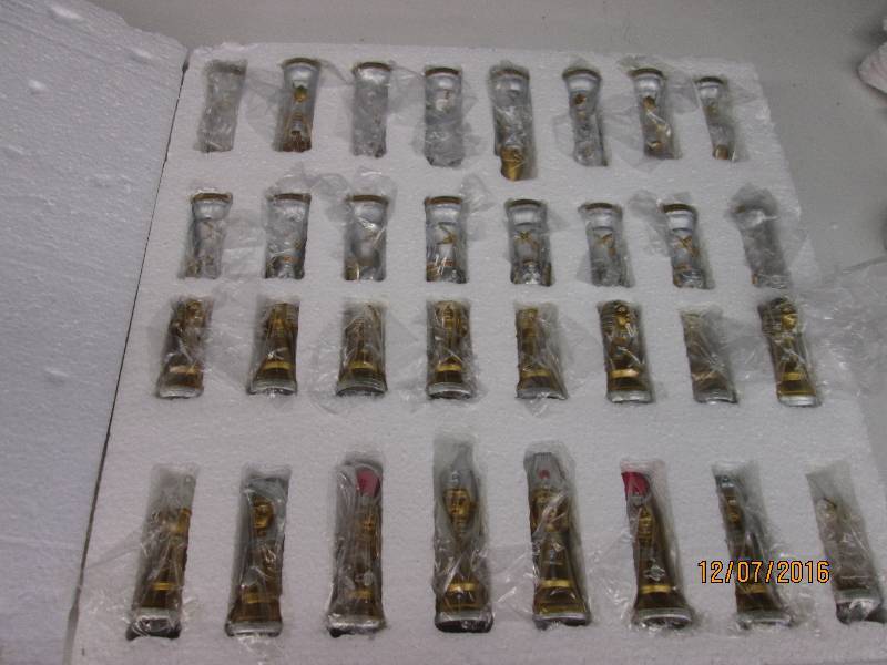 lot 26 image: Egyptian Chess Pieces...