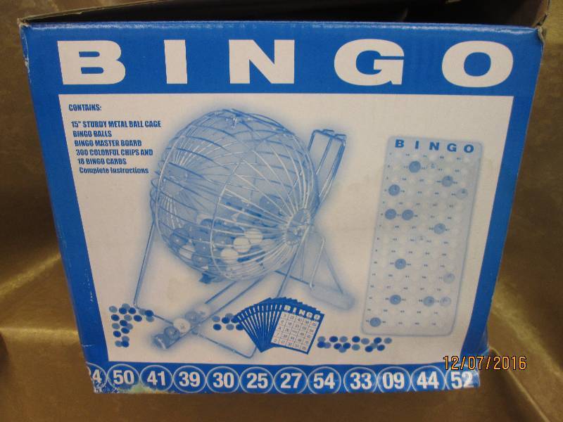 lot 28 image: Complete Bingo Set...