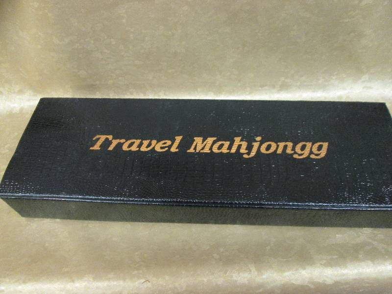 lot 64 image: Travel Mahjongg Set...
