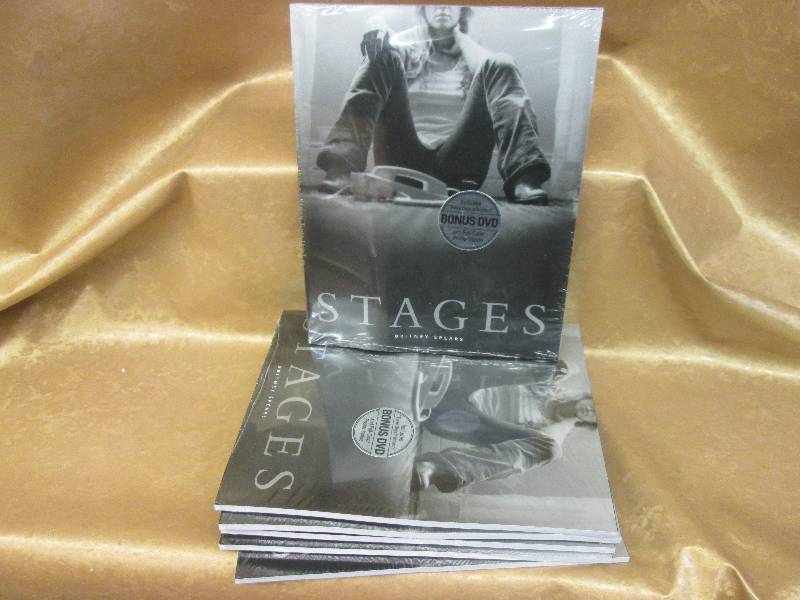 lot 66 image: Britney Spears Stages Book & DVD Lo...