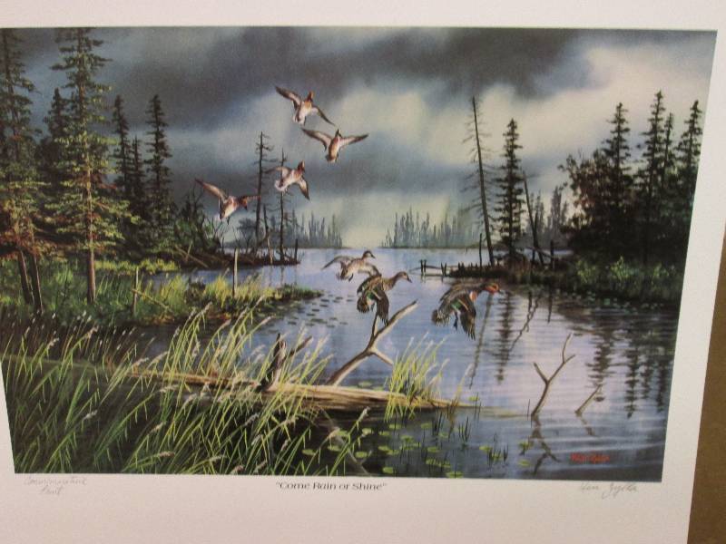 lot 221 image: 25 Kinsela prints Come Rain or Shi...