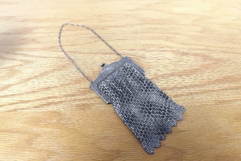 Antique Metal Mesh Purse