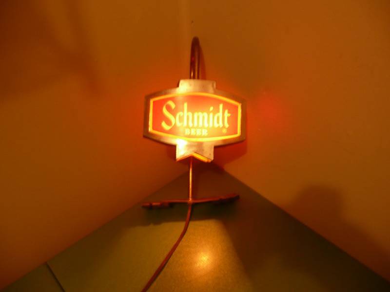 Schmidt Beer Lighted Cash Register Topper