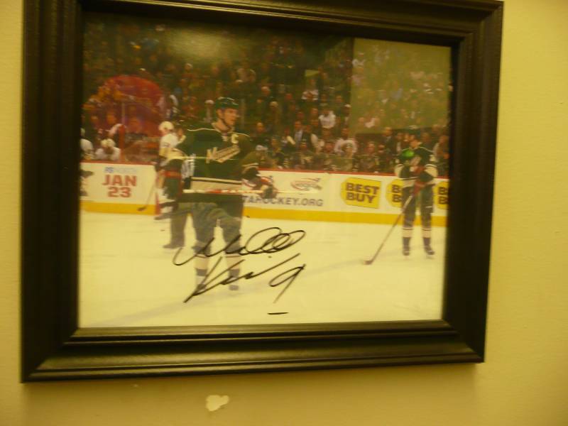 Minnesota Wild Mikko Koivu Autographed Framed Photo