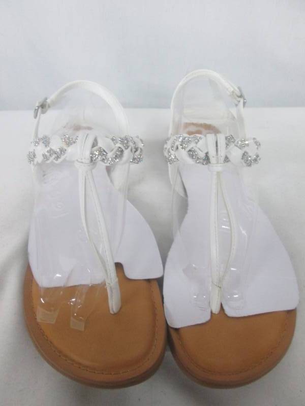lot 33 image: Fergalicious Womens Shelly Braided Thong Sandal